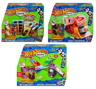 Obrázek produktu pro Hot Wheels Skate HGT92, Sada prstového skateboardu, 5 rok/roky