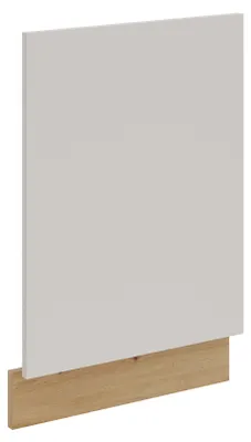 Produktbild von Frontblende für integrierten Geschirrspüler 45 cm Küche SOLANO Kaschmir beige matt + Eiche Artisan matt Küchenzeile Küchenblock Einbauküche