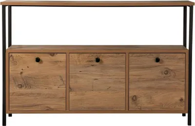 Zdjęcie produktu dla SIENNA Komoda 3-drzwiowa z 1 półką górną, szerokość 120 cm