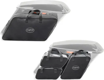 Zdjęcie produktu dla Wewnętrzne sakwy kompatybilne z Harley-Davidson Touring 08-25 # HT4