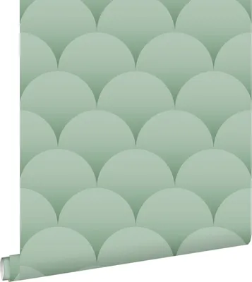 Immagine prodotto di ESTAhome carta da parati art deco verde grigiastro 50 x 900 cm