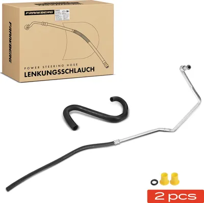 Obrázek produktu pro Frankberg 1x hadice expanzní nádrže+1x hydraulická hadice řízení pro Volvo S60 I V70 II 2.3L-2.5L