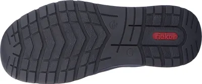 Produktbild von Rieker Herren Sneaker Slip-On Halbschuh extra weit Elastikeinsatz B9062, Größe:44 EU, Farbe:Blau