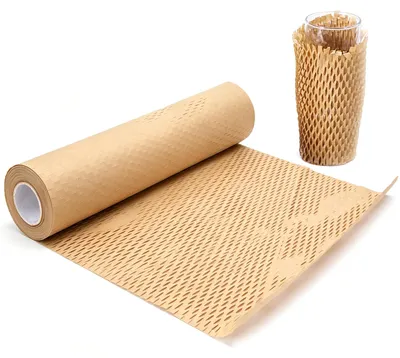 Honingraatpapier Rolle 39 cm x 20 m Kraftpapier
