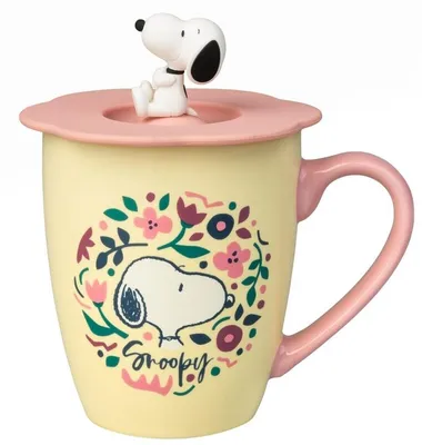 Produktbild von Snoopy Premiumbecher mit Deckel