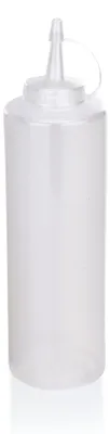 Imagen del producto de Botella de plástico de 700 ml, diámetro de 7 cm, transparente
