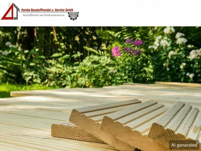 Produktbild von Terrassendiele sibirische Lärche Massivholz Gartenholz