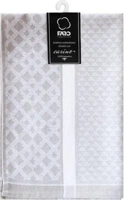 Obrázek produktu pro Bavlněná kuchyňská utěrka 40x60 Carino 019 Světle šedá