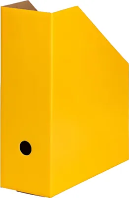 Produktbild von LANDRÉ Stehsammler "Color" für A4, breit, gelb