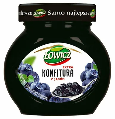 Produktbild von Łowicz Beerenkonfitüre, zuckerarm, 240 g