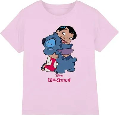 Immagine prodotto di Lilo & Stitch - Maglietta "anni '90" per bambini TV4205 (152-158) (Rosa)