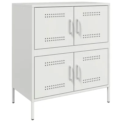 Obrázek produktu pro Příborník bílý 68 x 39 x 79 cm ocel