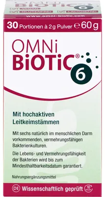 Produktbild von OMNi-BiOTiC 6 Portionen Pulver, 30 St. Beutel