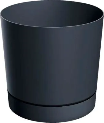 Produktbild von Blumentopf mit Untersetzer Anthrazit TUBO P DPOP300-S433