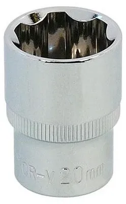 Produktbild von 20 mm - Chrom-Vanadium-Stecknuss Super Lock für 1/2-Zoll-Antrieb - Neilsen Tools