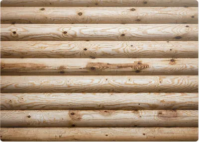 Produktbild von Holzstämme In Einer Reihe – Bodenschutzmatte – Rutschfest – Schutzmatte für Büro – Vinylmatte – Stuhlunterlage – 140 x 100 cm