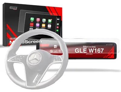 Obrázek produktu pro Matné sklo GrizzGlass CarDisplay Protection Mercedes GLE W167 (2019-2026)