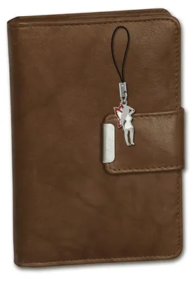 Produktbild von Money Maker Damen Frauen Portemonnaie braun Leder 13x3x9cm D2OPJ701C