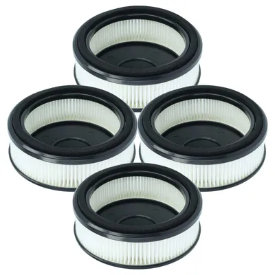 Produktbild von vhbw 4 Staubsaugerfilter kompatibel mit Nilfisk VU200, S1 Staubsauger - HEPA-Filter Schwarz