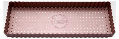 Produktbild von Eckige Tateform mit Hebeboden - Quicheform mit spezieller Antihaftbeschichtung, Tartelette Förmchen (32 x 11 cm)