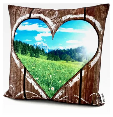 Produktbild von Outdoorkissen 45x45 cm für Garten und Lounge mit Lotus Effekt