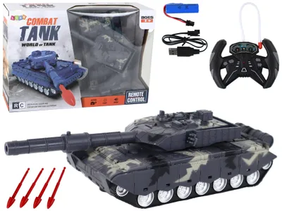 Obrázek produktu pro Dálkově ovládaný Rc Tank Vojenské vozidlo Moro Model R/C Tank