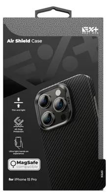Produktbild von Hülle Schutzhülle für iPhone 15 Pro MagSafe Schutz Robust Schwarz