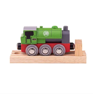 Immagine prodotto di Bigjigs Rail Locomotiva in legno GWR verde