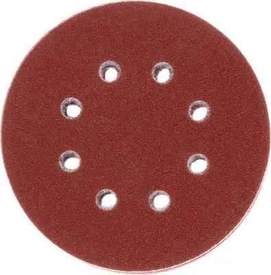 Produktbild von Schleifblatt-Set für Exzenterschleifer, 25-teilig, 8 Löcher, 125 mm, 80 - 240