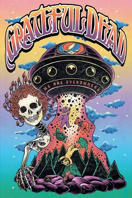 Produktbild von Grateful Dead Poster Bertha UFO