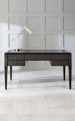 Immagine prodotto di Scrivania Ufficio Scrivania per computer in legno design marrone