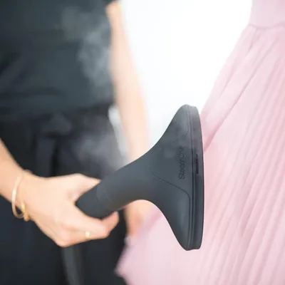 Immagine prodotto di Generatore di vapore per abiti - Vaporizzatore per abiti - Apparecchio a vapore per abiti - Ferro da stiro a vapore - Ferro da stiro verticale - 1900W, 40 g/min