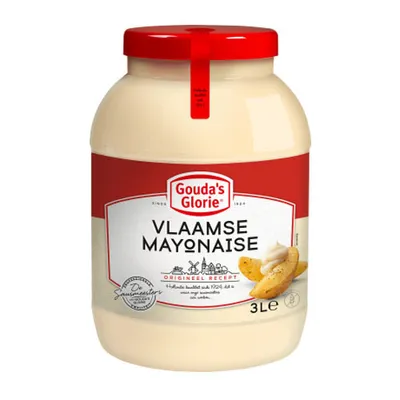 Immagine prodotto di Gouda's Glorie Maionese fiamminga, lattina da 3000 ml (Maionese fiamminga)