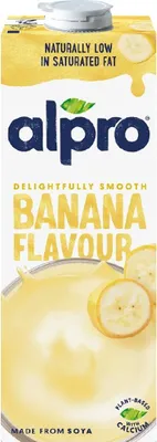 Obrázek produktu pro Alpro sójový nápoj banán obohacený o vápník a vitamíny 1000 ml
