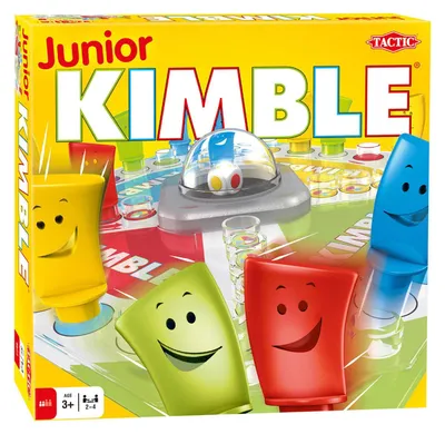 Image de Tactic Junior Kimble, Jeu de société, Course, 3 ans(a), Jeu de famille