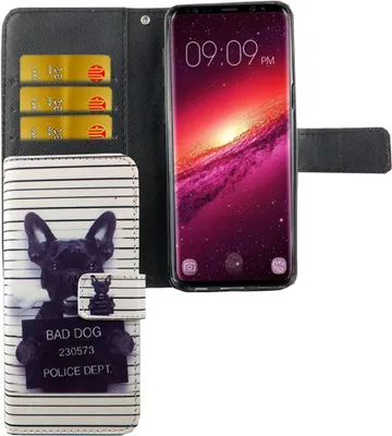 Zdjęcie produktu dla Etui na telefon komórkowy Samsung Galaxy S9 Bad Dog White