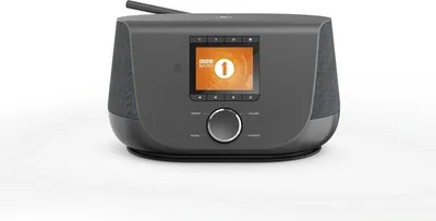 Zdjęcie produktu dla Hama DIR3300SBT, Internet, Cyfrowy, DAB, DAB+, FM, 3,5 mm, Czarny, Monochromatyczny
