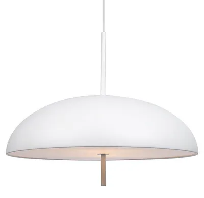 Zdjęcie produktu dla Lampa wisząca nad stół Versale 2220053001 DFTP kopuła biała