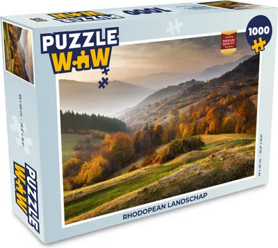 Obrázok produktu pre MuchoWow® Puzzle 1000 ks Rodopská krajina
