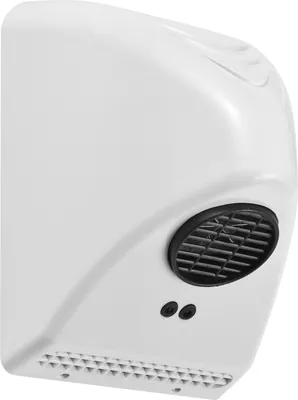 Produktbild von Haendetrockner fuer Badezimmer, gewerblicher 600-W-geraeuscharmer, beruehrungsloser elektrischer Haendetrockner, automatischer Sensor, wandmontierter Typ mit warmem Wind, gewerblicher Haendetrockner fuer Heim- und Hotelbadezimmer