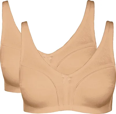 Produktbild von Viania BH ohne Bügel 2er-Pack haut Cup C: 80