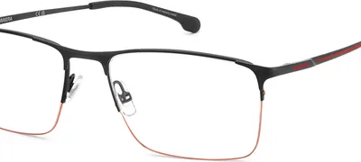 Produktbild von Carrera CARRERA 8906 Matte black red 55/19/140 Herren Brillen