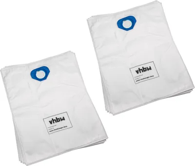 Produktbild von vhbw 10x Staubbeutel Ersatz für BVC 13060 für Staubsauger - 45,4cm x 33,9cm Weiß