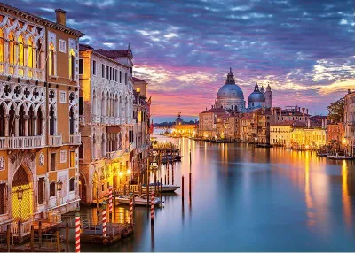 Image de CHERRY PAZZI Puzzle Canal Grande, Venise 1000 pièces