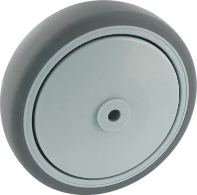 Produktbild von Apparaterollen Rad Ø100mm TPE Gummi