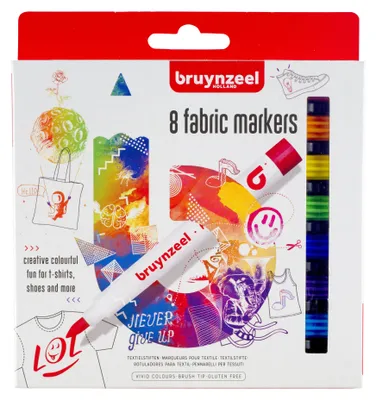 Image de Bruynzeel | Fabric markers set 8