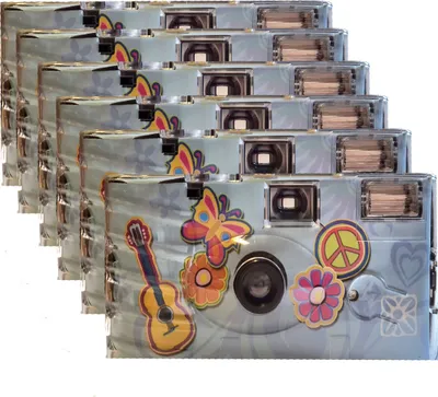 Produktbild von 6 x Sonderposten Einwegkamera Flower Power MHD 03.2026