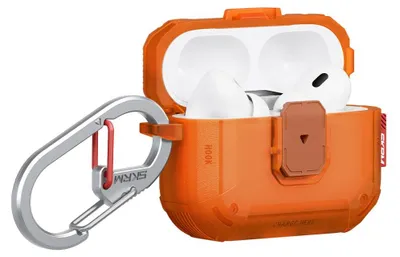 Obrázek produktu pro SKINARMA MECHA LE pouzdro pro AirPods Pro 3, Frosted orange