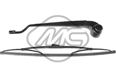Produktbild von Metalcaucho Heckscheibenwischer + Arm Stück Hinten für SEAT Leon Schrägheck (1M1) 400mm