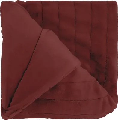Produktbild von Unique Living - Plaid Norah 150x200cm - Marsala